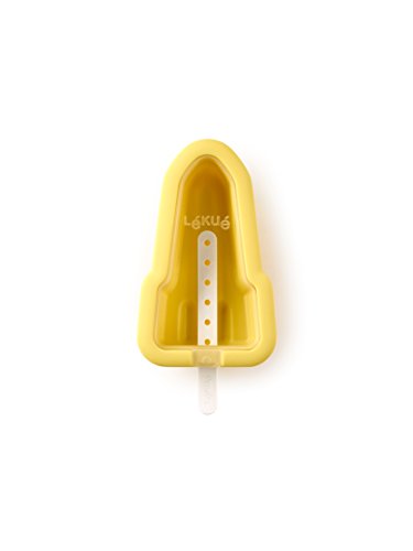 Lékué Jet Ice Cream Mould, One Size, Yellow - The Finished Room