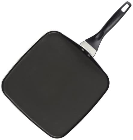 Farberware Dishwasher Safe Nonstick Griddle Pan/Flat Grill, 11 Inch, Black - The Finished Room