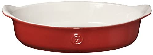 Emile Henry HR Ceramic Small oval baker, Rouge - The Finished Room