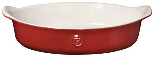 Emile Henry HR Ceramic Small oval baker, Rouge - The Finished Room