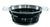 Rosle Stainless Steel Collapsible Colander, 10-inch, Black - The Finished Room