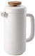 BonJour Coffee & Tea Ceramic French Press Coffee Maker, 8-Demitasse-Cup, Matte White - The Finished Room
