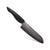 Kyocera Innovation Series Ceramic 6" Chef's Santoku Knife with Soft Touch Ergonomic Handle, Black Blade, Black Handle - The Finished Room