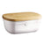 Emile Henry, Flour White bread storage box, 14 x 9.5 x 6 inches - The Finished Room