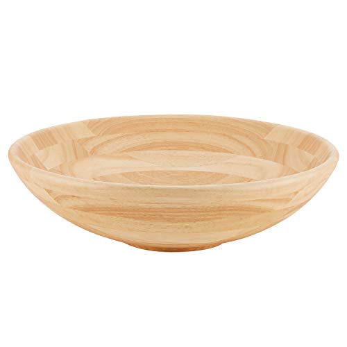 Rachael Ray Pantryware Parawood Salad Bowl / Serveware - 14 Inch, Wood - The Finished Room