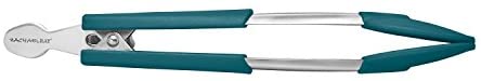 Rachael Ray Lil&#39; Huggers Dishwasher Safe Lazy Locking Cooking Tongs / Salad Serving Tools / Multi Purpose - 2 Piece, Red - The Finished Room