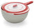 Lekue 3 Piece Mixing Bowl, Red - The Finished Room