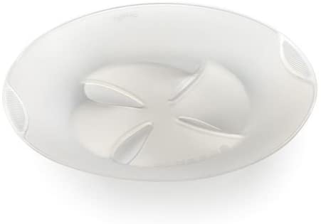 Lekue Non Spill Silicone Lid, Model # , 8.6-Inch, White - The Finished Room