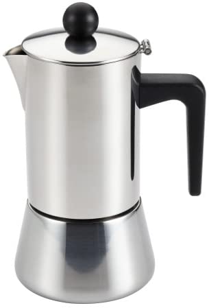 BonJour Coffee Stainless Steel Stovetop Espresso Maker, 9-Ounce - The Finished Room