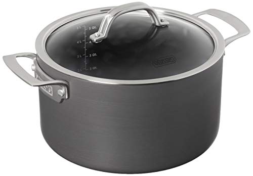 Viking Culinary Hard Anodized Nonstick Dutch Oven, 6 Quart, Gray - The Finished Room