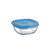 Duralex Made In France Lys Square Bowl with Lid, 10-Ounce - The Finished Room