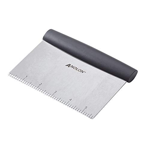 Anolon Tools and Gadgets Bench Scrape, Graphite - The Finished Room