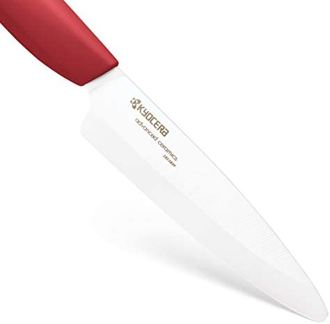 Kyocera Revolution Ceramic Knives, Blade Sizes: 6&quot;, 5.5&quot;, 4.5&quot;, 3&quot;, RED/WHITE - The Finished Room