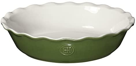 Emile Henry Modern Classics Pie Dish 9&quot;, Spring Green - The Finished Room