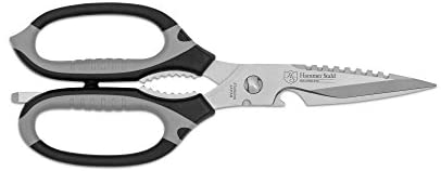 Hammer Stahl Kitchen Shears - Multipurpose Heavy Duty Kitchen Scissors - High Carbon Steel - Come-Apart Professional Cutter - The Finished Room