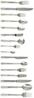 Fortessa Metropolitan 18/10 Stainless Steel Flatware Espresso Spoon, Set of 12 - The Finished Room