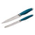 Rachael Ray 2-Piece Japanese Steel Utility Knife Set, Teal - The Finished Room