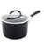 Circulon Symmetry Hard Anodized Nonstick Sauce Pan/Saucepan with Straining and Lid, 3.5 Quart, Black - The Finished Room