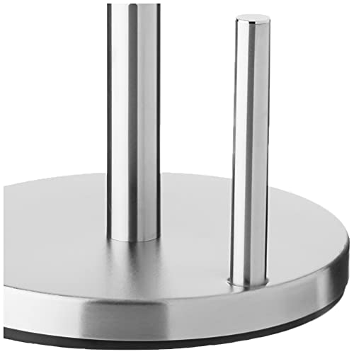 Oggi Stainless Steel Paper Towel Holder, Silver - The Finished Room