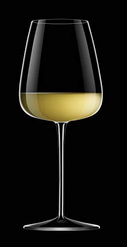 Luigi Bormioli Talismano 18.5 oz. White Wine Stem, Set of 4, 18.5 ounce, Clear - The Finished Room