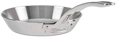 Viking Contemporary 3-Ply Stainless Steel Fry Pan, 8 Inch - The Finished Room