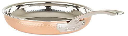 Viking Culinary 3-Ply Stainless Steel Hammered Copper Clad Cookware Set, 10 Piece - The Finished Room