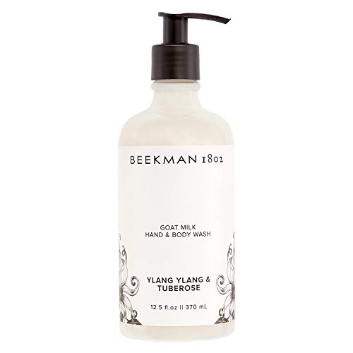 Beekman 1802 - Hand &amp; Body Wash - Ylang Ylang &amp; Tuberose - Multipurpose Goat Milk Wash for Soft Skin &amp; Washing Away Impurities - Cruelty-Free Bodycare - 12.5 oz - The Finished Room