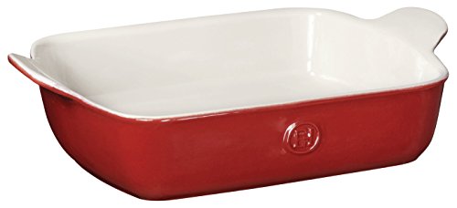 Emile Henry HR Ceramic Small rectangular baker, Rouge - The Finished Room