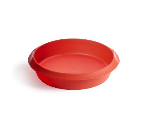 Lekue Baking Round Cake, 9.5&quot;, Red - The Finished Room