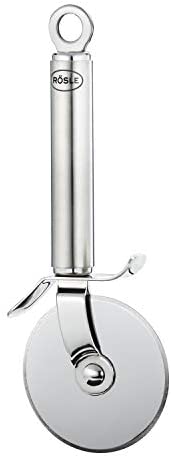 Rösle Stainless Steel Round-Handle Pizza Cutter - The Finished Room