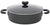Circulon Hard-Anodized Nonstick 4-Quart Covered Casserole, Black - The Finished Room