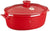 Emile Henry Made In France Flame Oval Stewpot Dutch Oven, 6.3 quart, Burgundy - The Finished Room