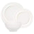 Emile Henry Made In France Flour 3pc Dinnerware Set. Set Includes;1 Each 11" Dinner Plate, 8" Salad Plate, 6" Cereal Bowl - The Finished Room