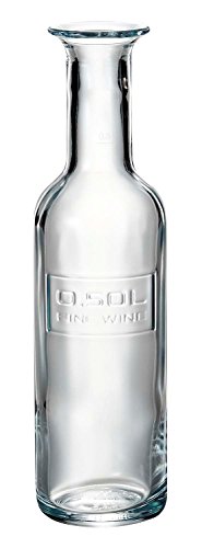 Luigi Bormioli Optima Fine Wine Bottle, 0.5 Liter - The Finished Room
