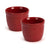 Emile Henry Made in France 6.75 oz Ramekin (Set of 2), 3.25" by 2.75", Burgundy Red - The Finished Room