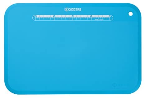 Kyocera Advanced Flexible Cutting Mat, 14.5-inch by 9.8-inch by 0.1-inch, Blue - The Finished Room