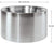 Oggi Wine Cooler, 16.5 x 9.75, Stainless Steel - The Finished Room