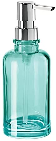 Oggi 12oz Round Glass Lotion and Soap Dispenser for Kitchen or Bath-Clear - The Finished Room