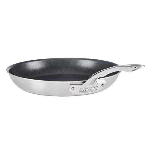 Viking Culinary 8&quot; Nonstick Fry Pan Professional 5-Ply, 8 Inch, Satin FInish - The Finished Room