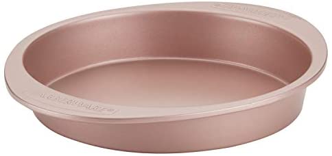 Farberware Nonstick Bakeware Baking Pan / Nonstick Cake Pan, Round - 9 Inch, Red - The Finished Room