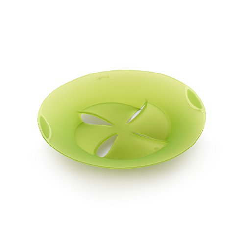 Lekue Non Spill Cooking Lid, 10.5&quot;, Green - The Finished Room