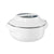 Oggi Microwavable Insulated Serving Bowl-1 quart, White - The Finished Room