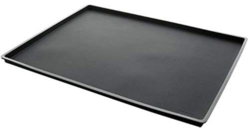 Lekue 12 by 16-Inch Non-Spill Baking Sheet, Black - The Finished Room