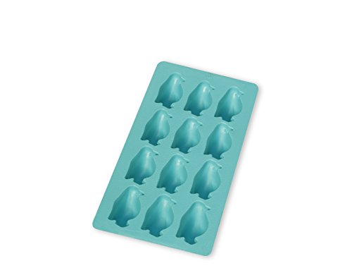 Lekue Penguin Ice Cube Tray, Blue - The Finished Room