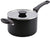 Farberware Neat Nest 4-Quart Covered Saucepan with Helper Handle, Black - The Finished Room