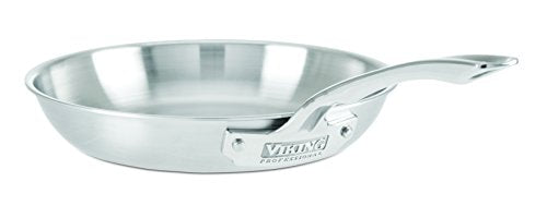 Viking Professional 5-Ply Stainless Steel Fry Pan, 8 Inch - The Finished Room