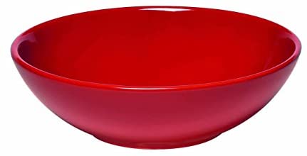Emile Henry Made In France Salad Bowl, 9&quot;, Burgundy Red - The Finished Room