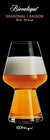 Luigi Bormioli Birrateque Craft Beer Glasses Seasonal (Set of 2), 23.25 oz, Clear - The Finished Room