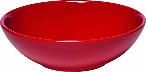 Emile Henry Made In France Salad Bowl, 11&quot;, Burgundy Red - The Finished Room
