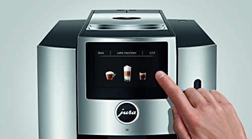 Jura S8 Automatic Coffee Machine Moonlight Silver - The Finished Room